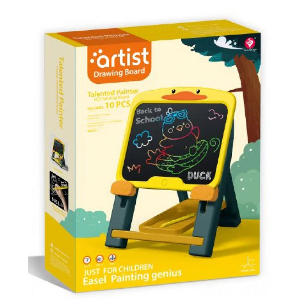 Kids Artistic Duck Themed Drawing Board