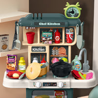 64Pcs Kids Pretend Chef Kitchen Set