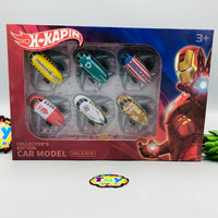 6Pcs Pullback Mini Aircraft Model - Assortment
