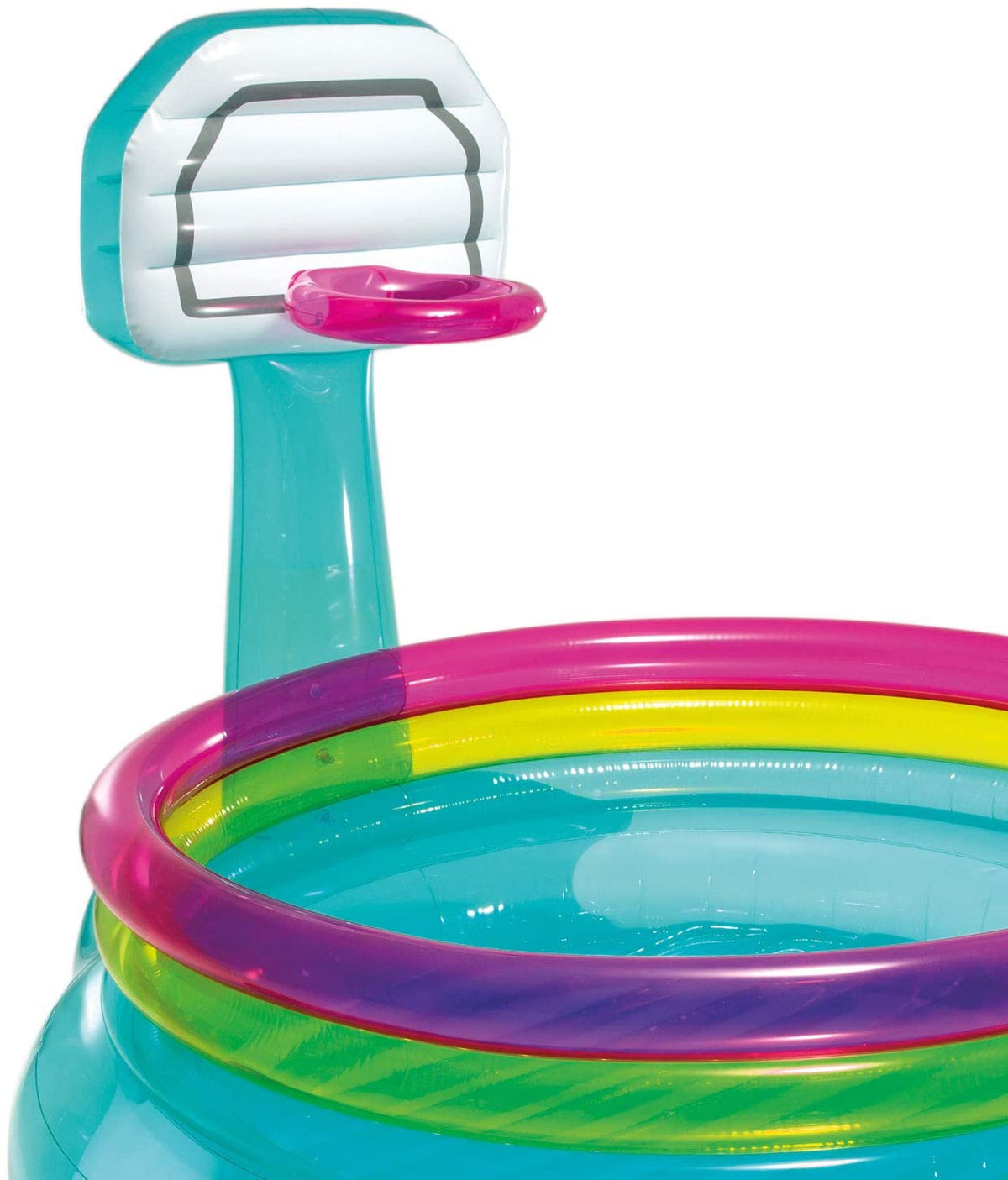 INTEX Jump-o-Lene Ring Bouncer With Basket Ball Shooting Hoop