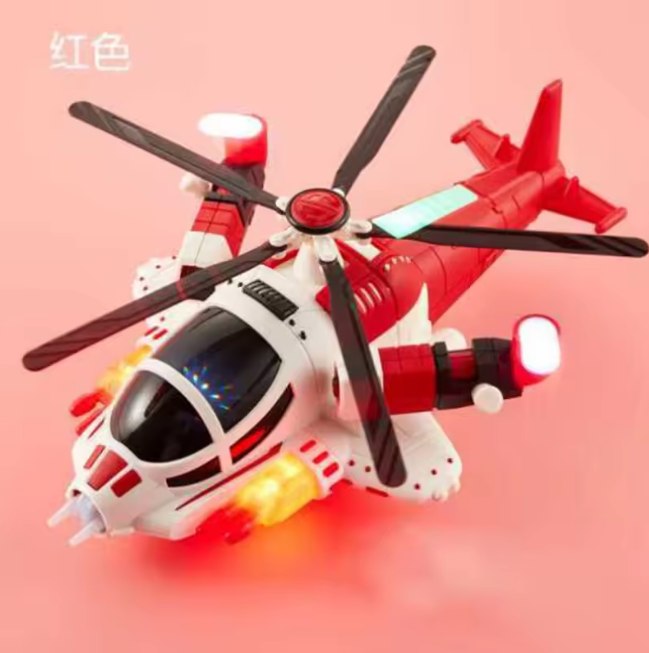 Battery Operated Helicopter With Light & Sound
