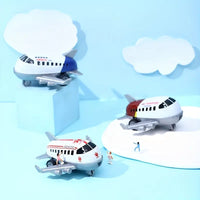 6Pcs Pullback Mini Aircraft Model - Assortment