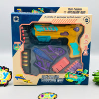 Multi-function Manual Shooting Soft Bullet Gun With Helicopter