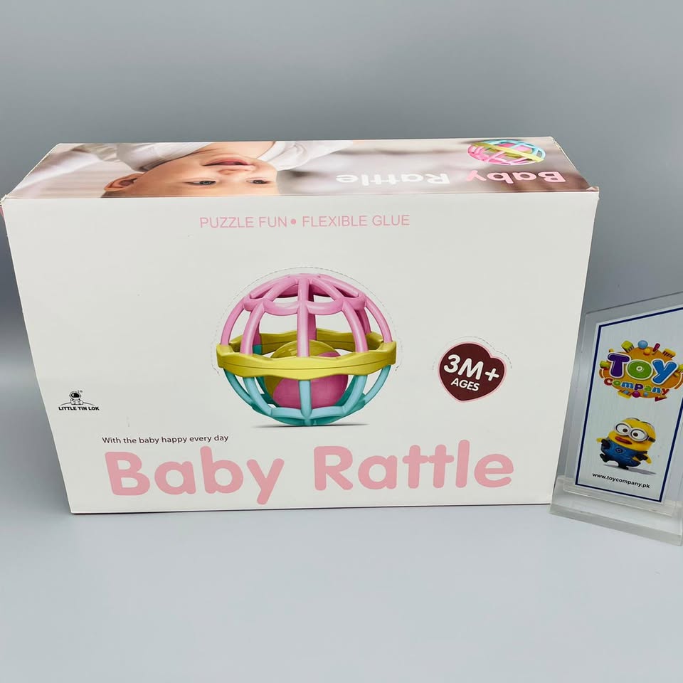 Soft Silicone Rattle Fitness Ball