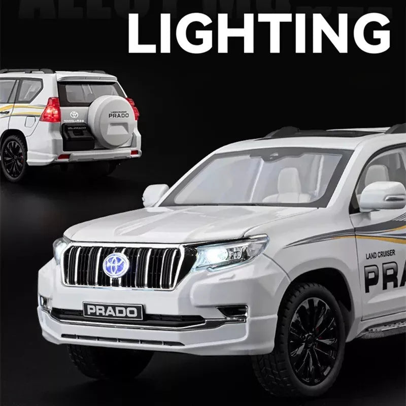 1:18 Diecast Land Cruiser Prado Model Car