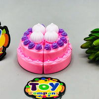9Pcs Pretend Play Delicious Food Cutting Set