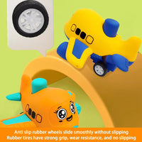 1Pc Mini Press & Go Airplane Toy