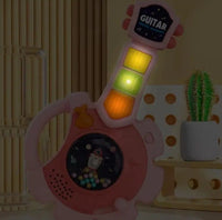 2in1 Kids Mini Guitar With Light & Sound