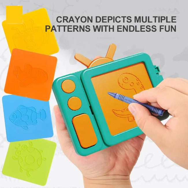 Multi-functional Kids Dinosaur Drawing Board