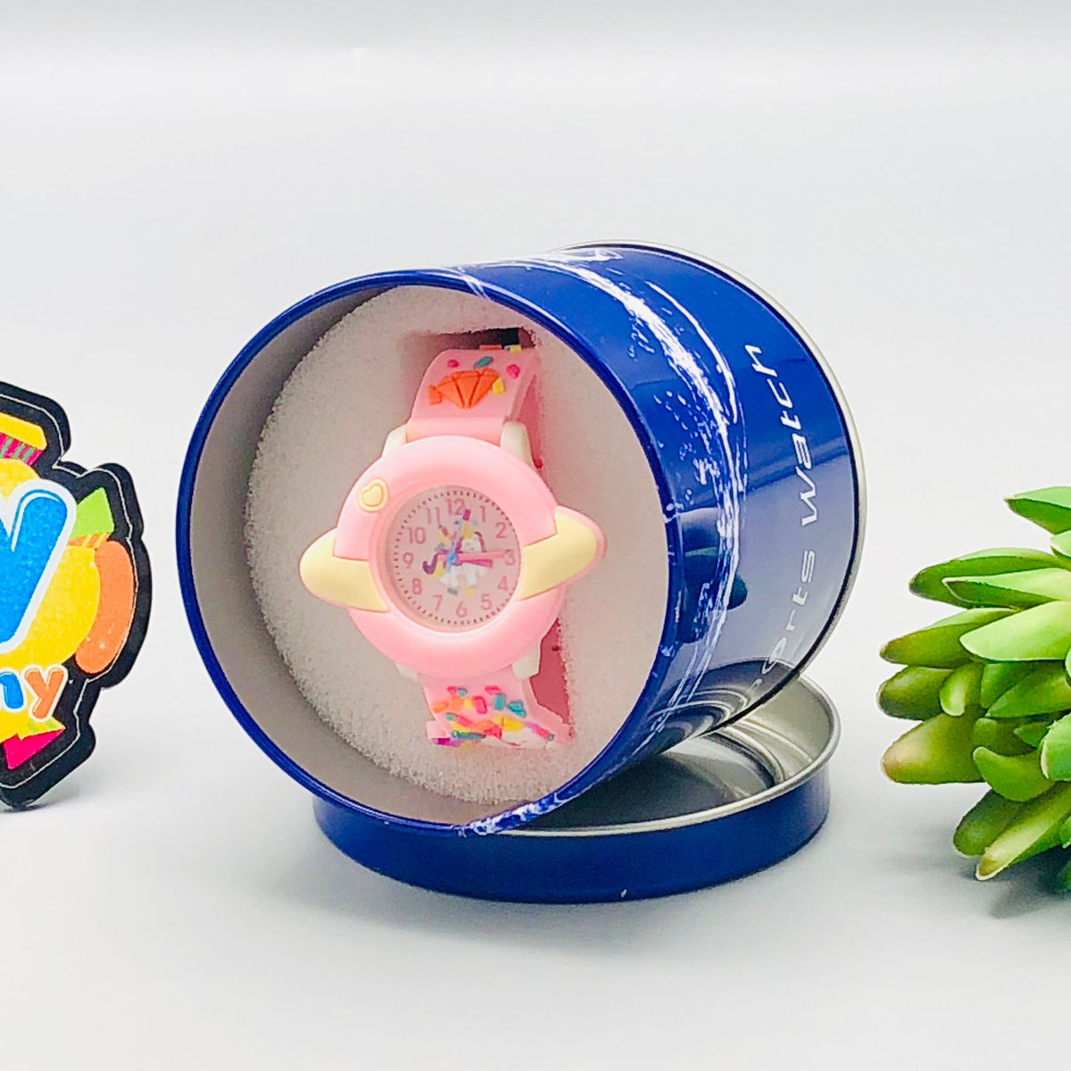 Unique Themed Silicon Strap Watch For Girls - Assortment