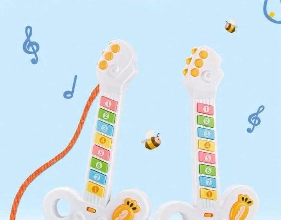 Multi-functional Kids Rabbit Guitar