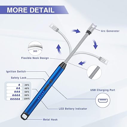 Electric Flexible Arc BBQ Lighter