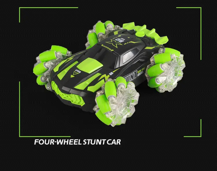 RC Four-Wheel Stunt Spray Racing Car