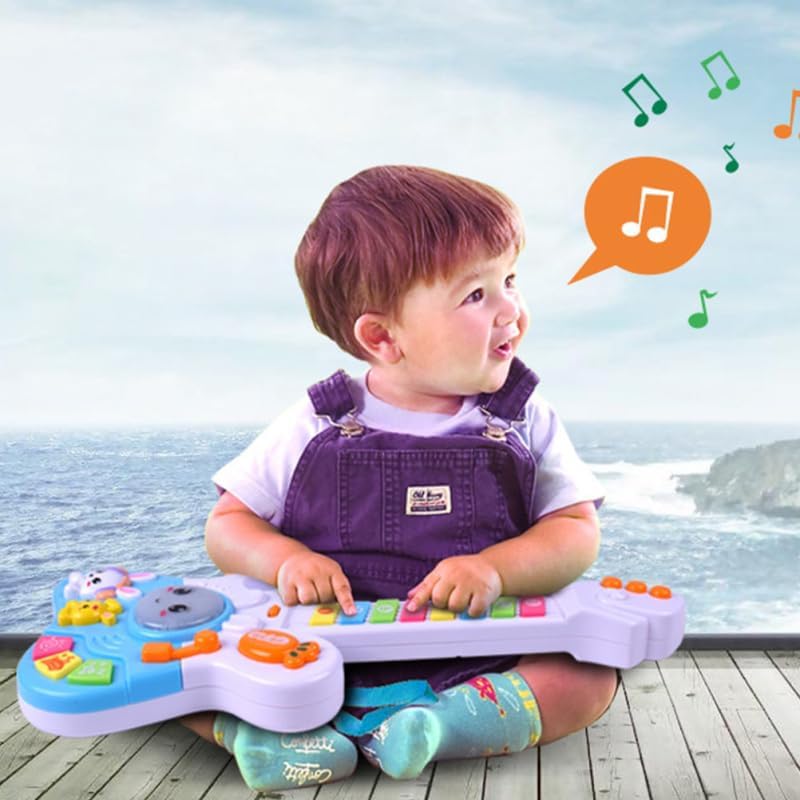Multi-functional Kids Rabbit Guitar