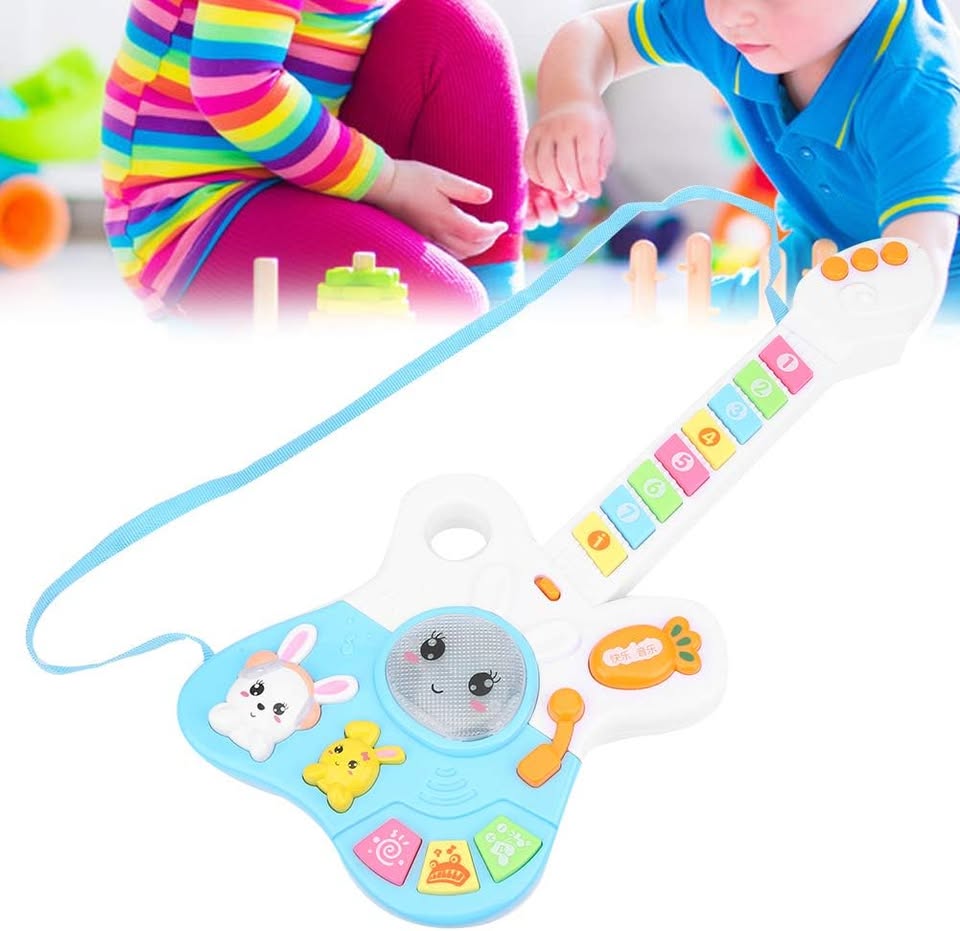 Multi-functional Kids Rabbit Guitar