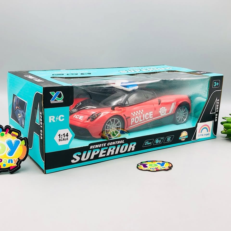 1:14 RC Superior Speed Police Car With Lights