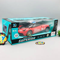 1:14 RC Superior Speed Police Car With Lights