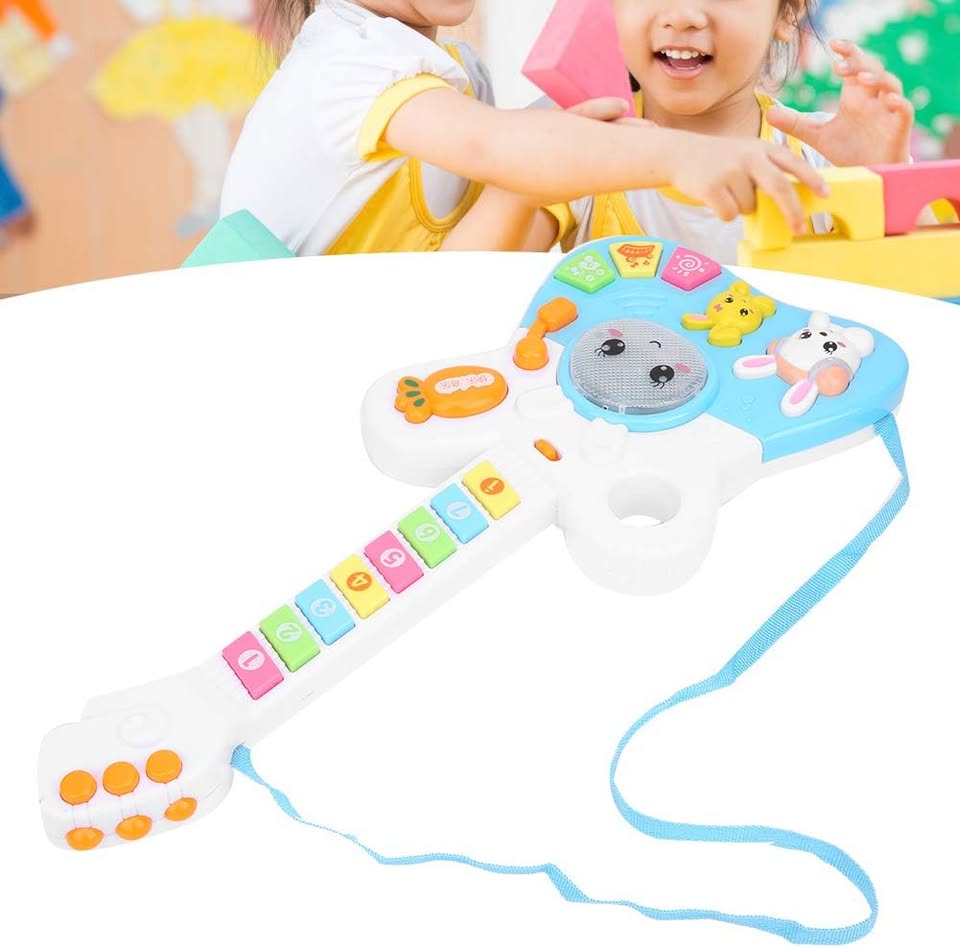 Multi-functional Kids Rabbit Guitar