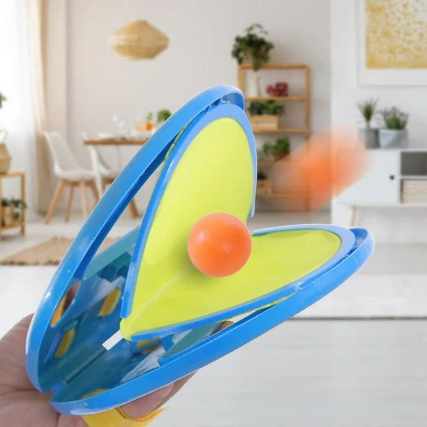 2Pcs Kids Hand Catch & Throw Ball Game