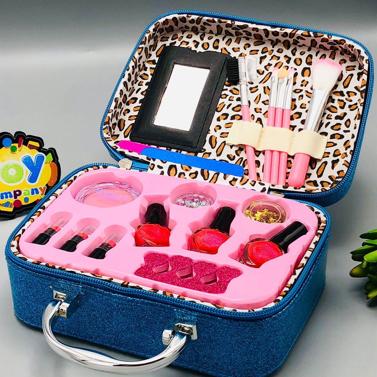 19Pcs Frozen Realistic Fashion Girl Makeup Bag