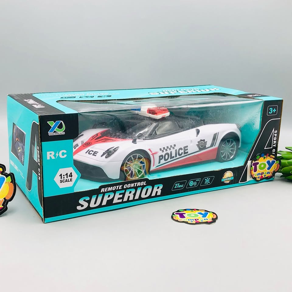 1:14 RC Superior Speed Police Car With Lights