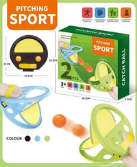 2Pcs Kids Hand Catch & Throw Ball Game