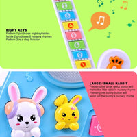 Multi-functional Kids Rabbit Guitar