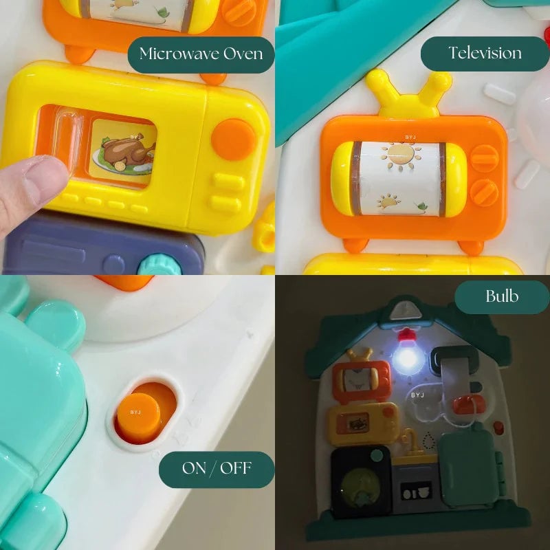 Multi-functional Montessori Puzzle Activity Board