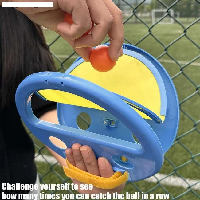 2Pcs Kids Hand Catch & Throw Ball Game
