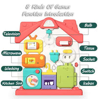 Multi-functional Montessori Puzzle Activity Board