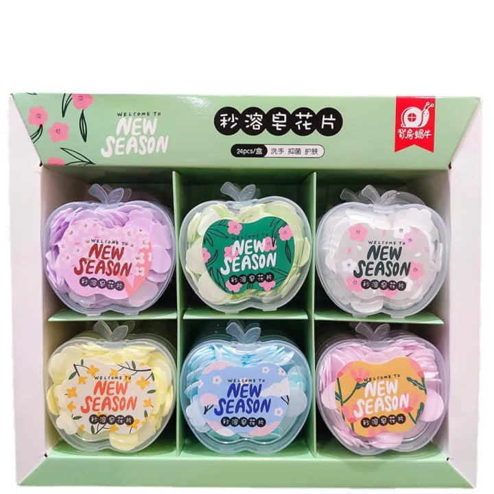 1Pc Portable Travel Paper Soap