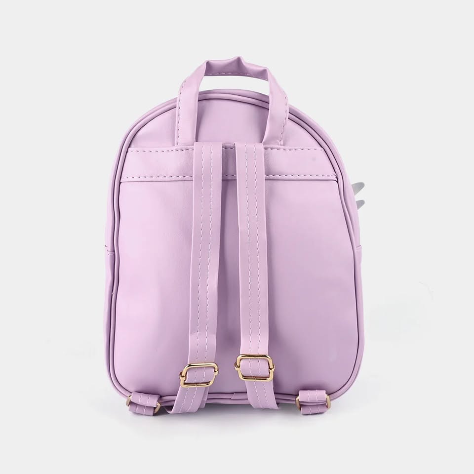 9* Inches Girls Fancy Heart Wings Backpack