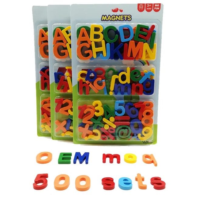 78Pcs Magnetic Number & Letters Set