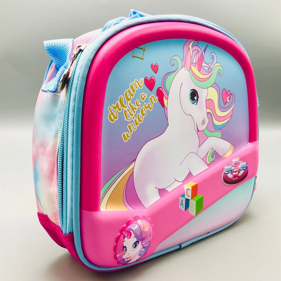 2in1 Unicorn Premium Kids Lunch Bag & Pencil Case