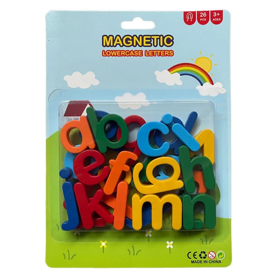 26Pcs Magnetic Lowercase Letters a-z