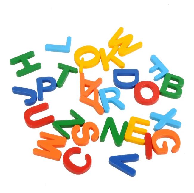 A-Z Magnetic Uppercase Alphabet Letters - 26Pcs
