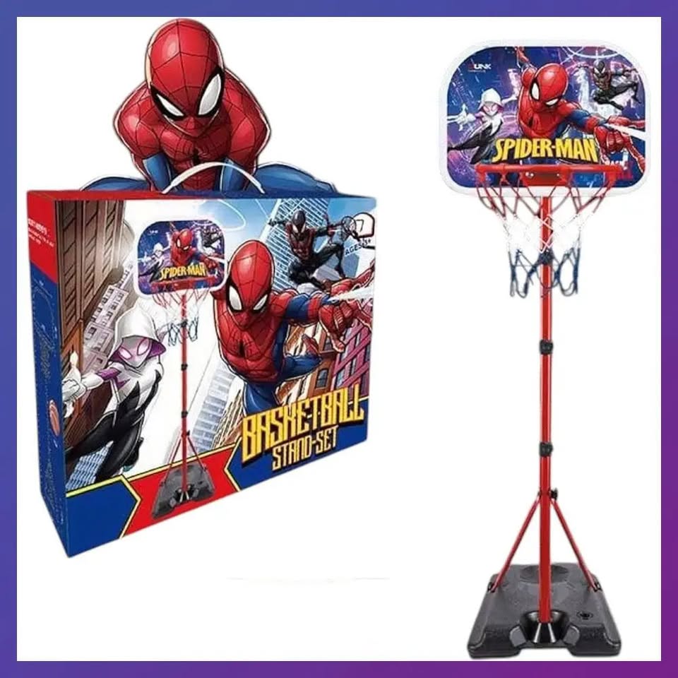 170cm Spider Man Adjustable Basketball Stand