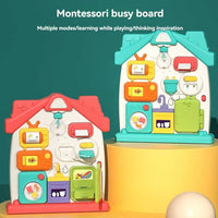 Multi-functional Montessori Puzzle Activity Board