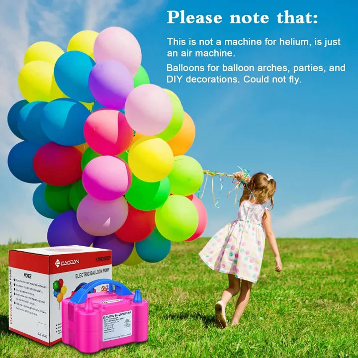 Electric Balloon Blower Pump