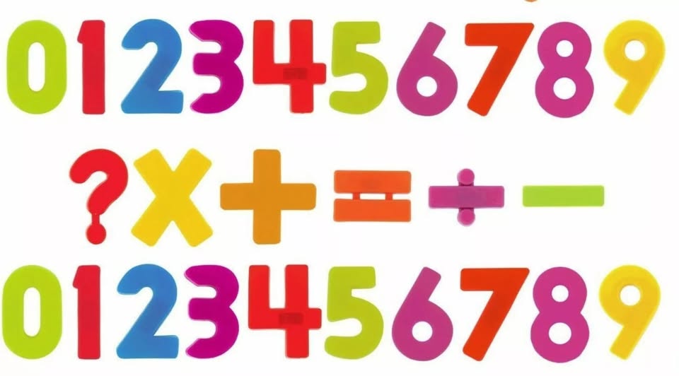 26Pcs Magnetic Number & Symbols Set