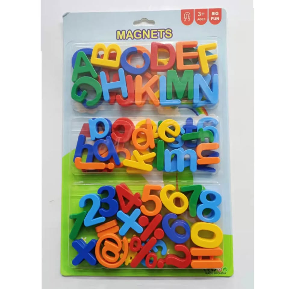 78Pcs Magnetic Number & Letters Set