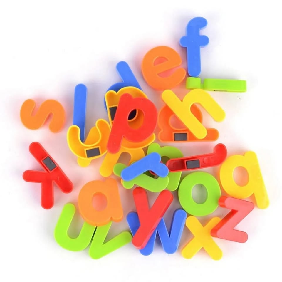 26Pcs Magnetic Lowercase Letters a-z