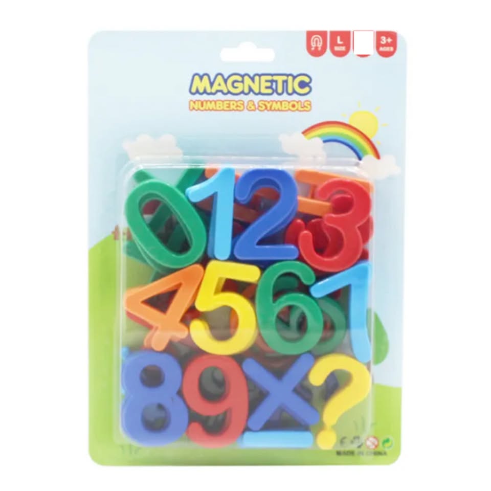 26Pcs Magnetic Number & Symbols Set
