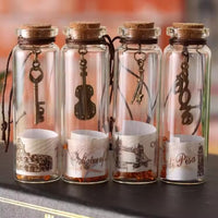 1Pc Mini Glass Wishing Bottle