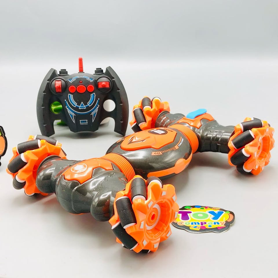 Remote Control Stunt Spray Car With Lights