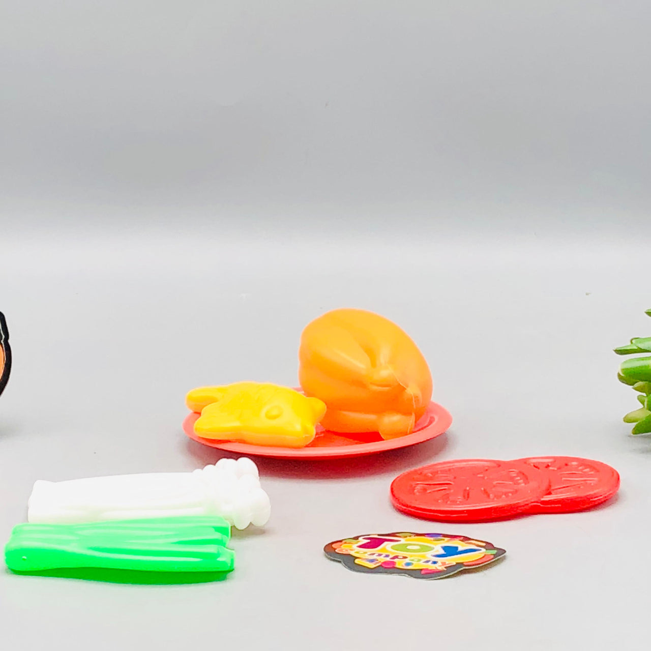 21Pcs Pretend Play Food With Frying Pan