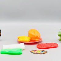 21Pcs Pretend Play Food With Frying Pan