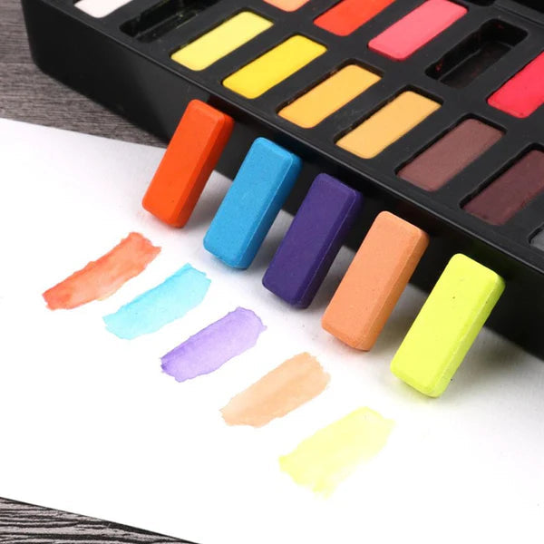 Giorgione 36Pcs Solid Water Colors Tin Box