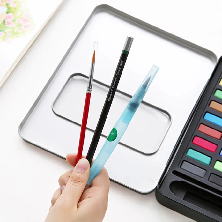 Giorgione 36Pcs Solid Water Colors Tin Box