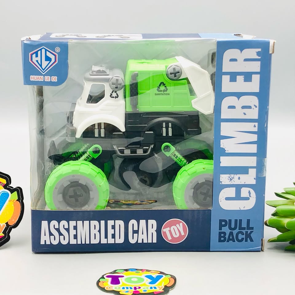 DIY Monster Sanitation Screw Truck - Assortment